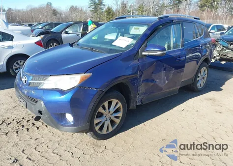 2014 Toyota Rav4 Limited from USA, damaged, VIN 2T3DFREV0EW164246